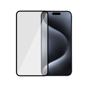 Fonex screen protector 3D per Apple iPhone 15 Pro | Bordo nero