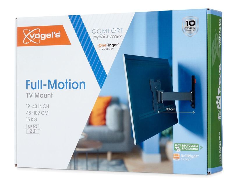 Supporto-Monitor-Vogel-s-COMFORT-Tvm-3223-Nero-Girevole-e-Regolabile