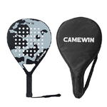 Camewin racchetta Padel diamante carbon 38MM 375+/-10g | Grigio