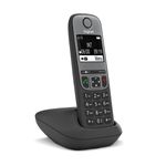 Gigaset AS690 Telefono analogico/DECT Identificatore di chiamata Nero, Grigio