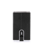 Piquadro Porta Carte di Credito con sliding system Black Square PP4825B3R/N