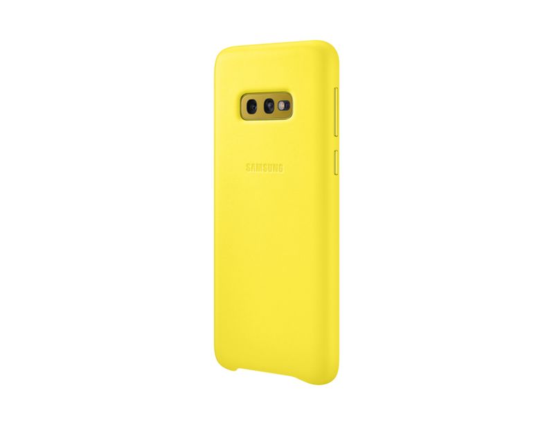 Samsung-cover-in-pelle-per-Galaxy-S10-E-|-Giallo