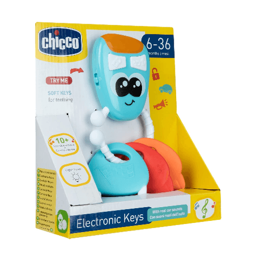 Chicco-Chiavi-Elettroniche-parlanti-Bilingue-con-3-pendenti-Primi-giochi-in-Plastica-Due-chiavi-morbide-per-la-Dentizione-e-una-chiave-attivita-Con-luci-e-Suoni-6-36-mesi