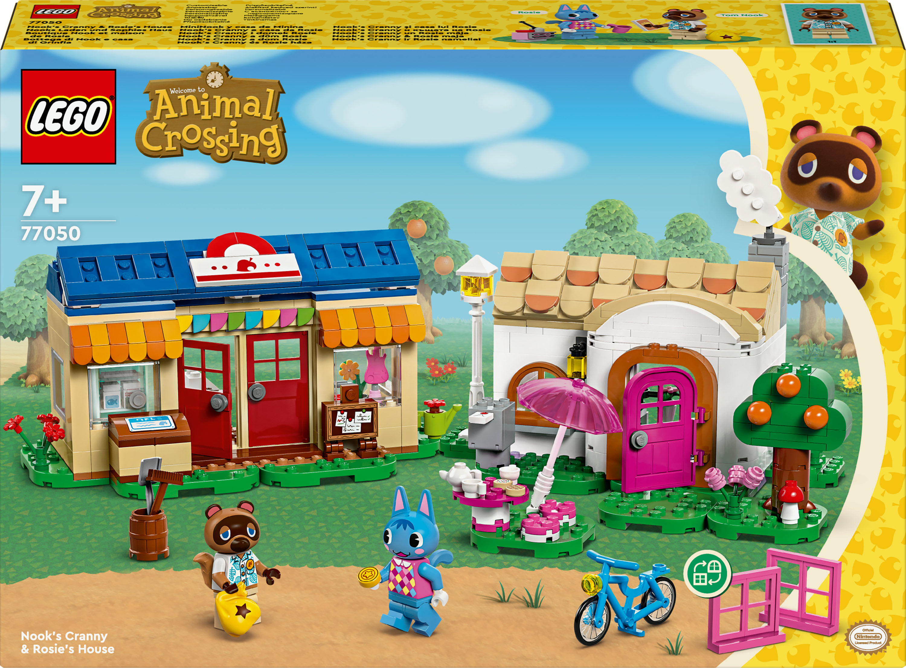 Lego Bottega di Nook e Casa di Grinfia LEGO 77050 GAMING IP