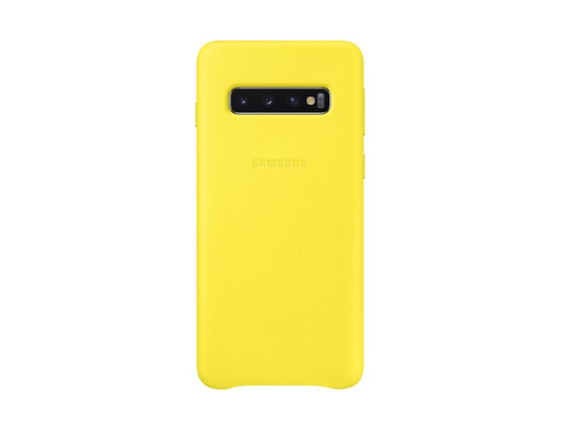 Samsung-cover-in-pelle-per-Galaxy-S10-|-Giallo