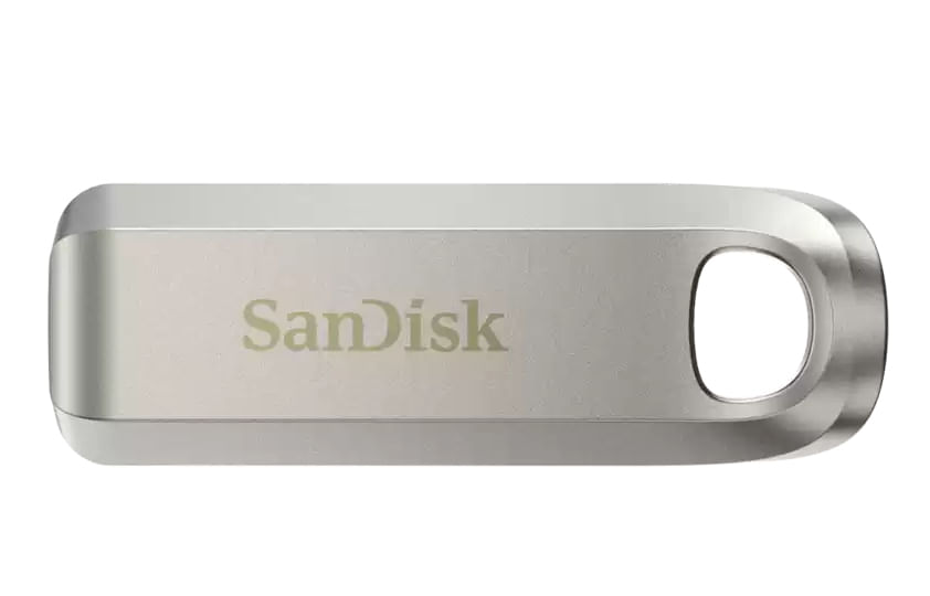 SanDisk SDCZ75-128G-G46 unità flash USB 128 GB USB tipo-C 3.2 Gen 1 (3.1 Gen 1) Argento