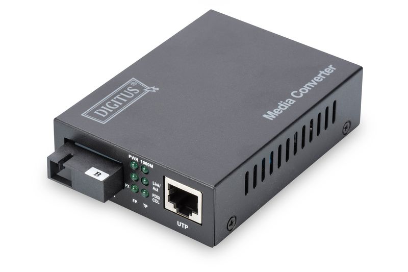 Digitus-DN-82123-convertitore-multimediale-di-rete-1000-Mbit-s-1550-nm-Modalita--singola-Nero