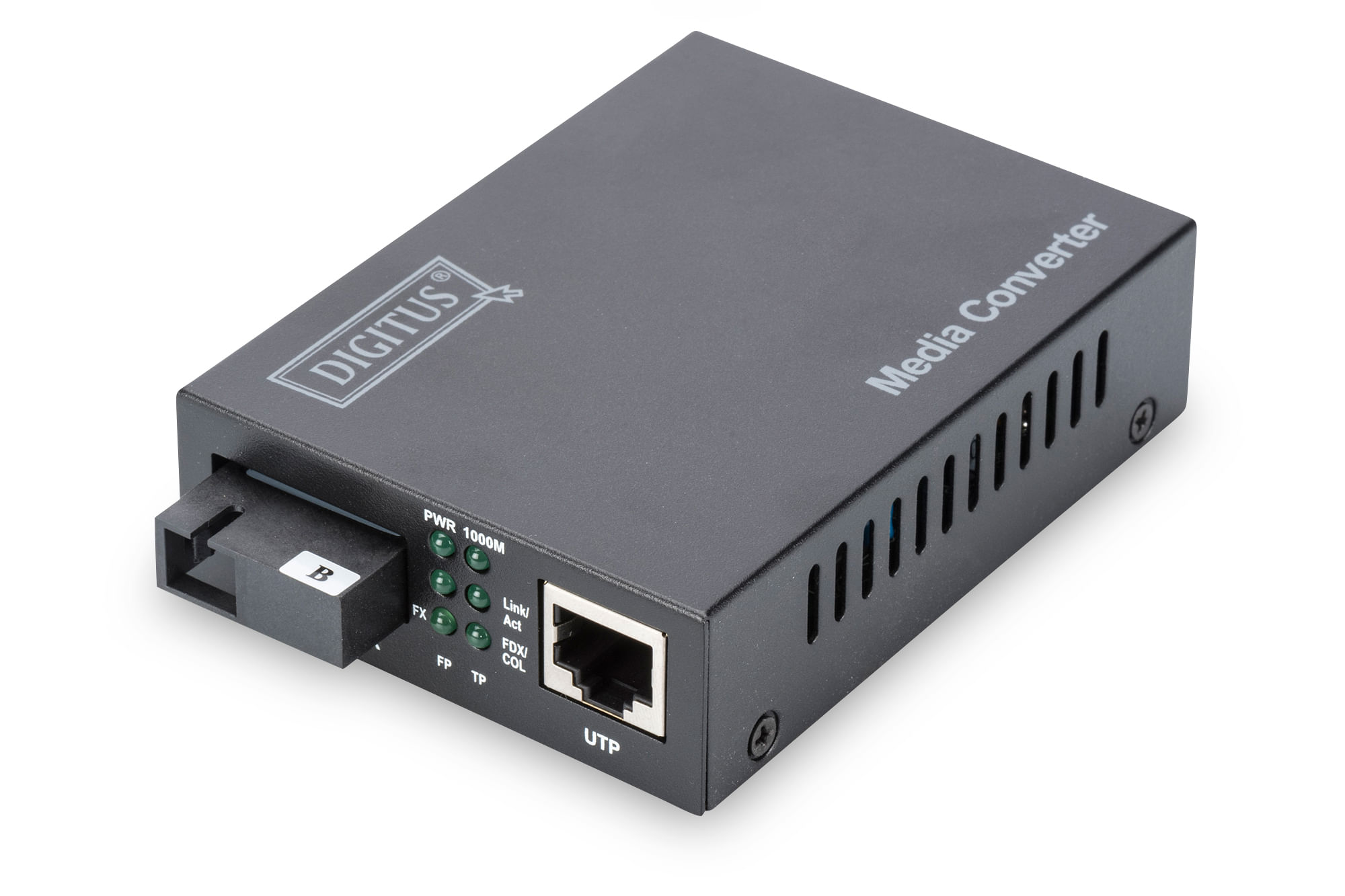 Digitus Convertitore multimediale Gigabit bidirezionale, RJ45 / SC