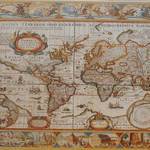 PZL  1000 WORLD MAPPA 67,7 CM X 47,7 CM