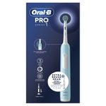 Braun Oral-B Spazzolino Elettrico Ricaricabile Series 1 Blu con 2 Testine di Ricambio, 1 Spazzolino