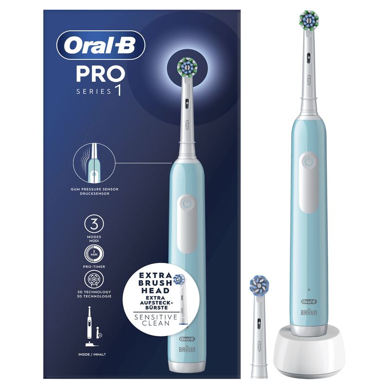 Oral-B-Spazzolino-Elettrico-Ricaricabile-Series-1-Blu-con-2-Testine-di-Ricambio-1-Spazzolino