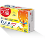 gola act miele limone 24 compresse