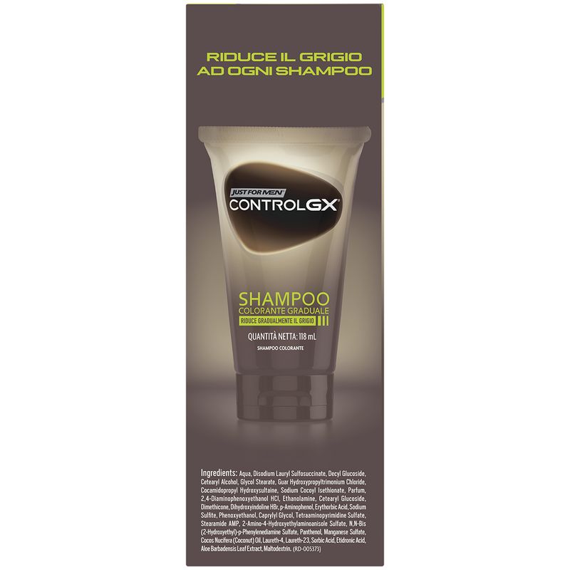 Just-for-Men-Control-GX-Shampoo-Colorante-Uomo-Colore---Tinta-Capelli-Riduce-Gradualmente-il-Grigio-per-un-Look-Naturale-118-ml