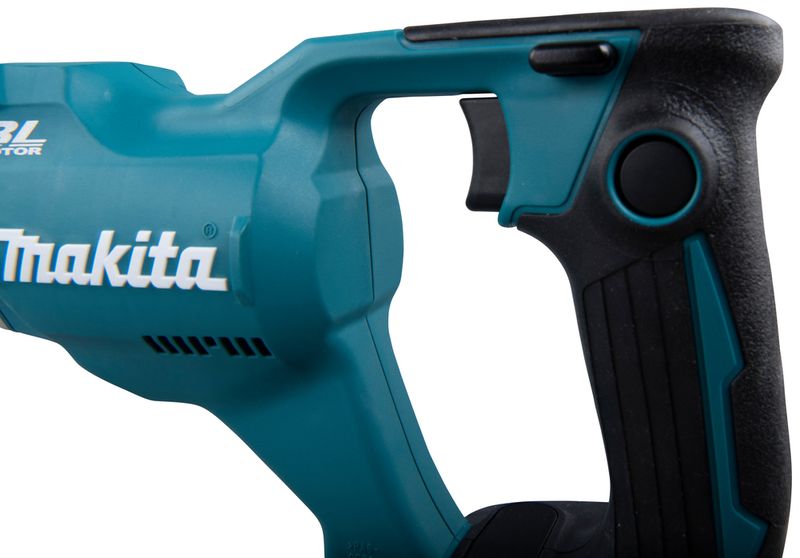 Makita-DJS200Z-cutter-universale-cordless-18-V-Ioni-di-Litio-Nero-Blu