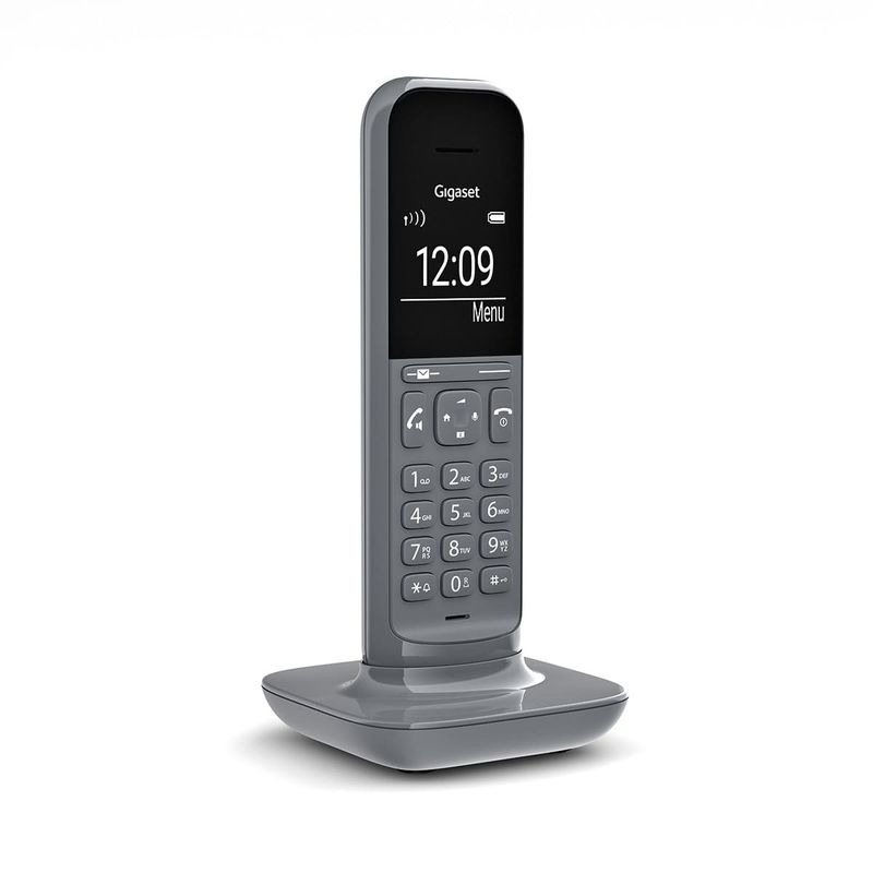 Gigaset-CL390-Telefono-analogico-DECT-Identificatore-di-chiamata-Grigio