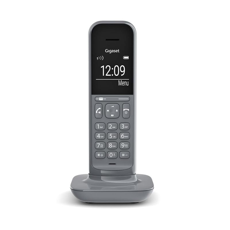 Gigaset-CL390-Telefono-analogico-DECT-Identificatore-di-chiamata-Grigio