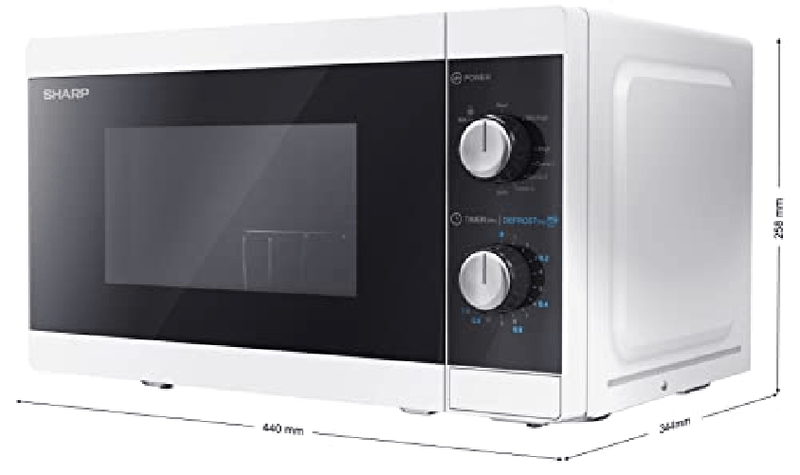 Microonde-Sharp-YC-MG01E-W-con-Grill-20L-800W