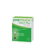 OneTouch Select Plus Strisce reattive I 25 test glicemici I per l’automonitoraggio del diabete I 1 confezione I 25 strisce reattive incluse