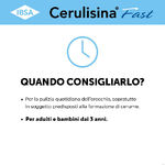 IBSA Cerulisina Fast | Spray Auricolare Con Getto Nebulizzato. Acqua Di Mare Isotonica Per La Pulizia Quotidiana Dell'orecchio Di Adulti e Bambini