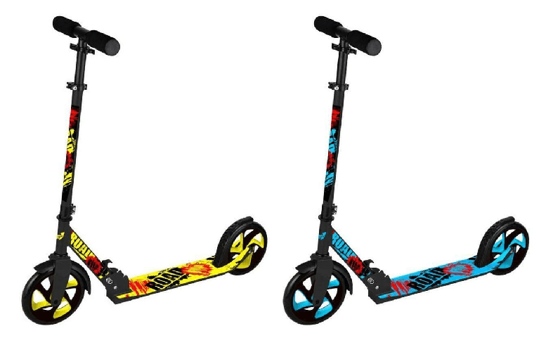 Mandelli Scooter Road - Monopattino Unisex Blu-Nero-Rosso