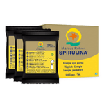 Marcus Rohrer Spirulina Integratore alimentare completo adatto ai vegani, sacchetti di ricarica (3 x 180 compresse)