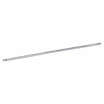Asta diserbo in acciaio inox lunga 2070mm con filetto 1/2"