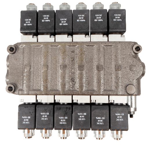 Distributore elettrico 6 sezioni 3/8 BASIC