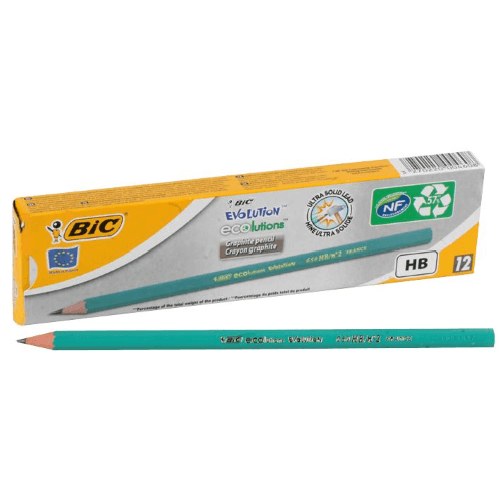 Bic-SCATOLA-12-MATITE-ECOlutions™Evolution™-Graphite-650-HB-BIC®