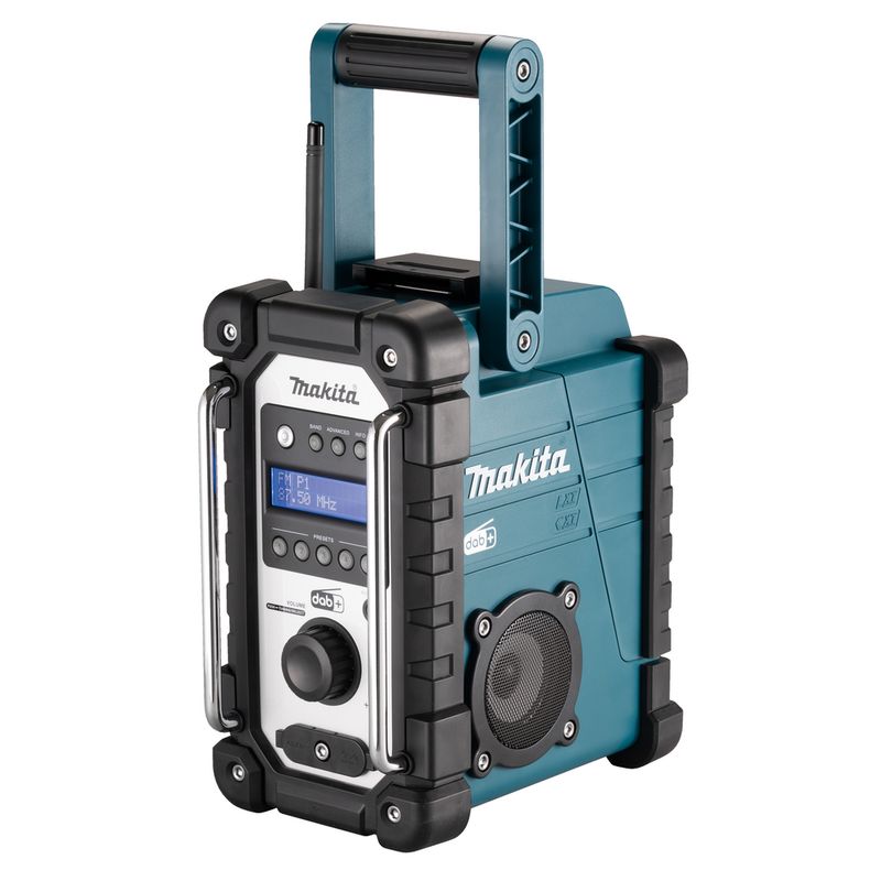 Makita-DMR110N-radio-Cantiere-Digitale-Nero-Turchese