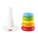 Fisher-Price-Piramide-5-Anelli-Eco-in-Materiali-Vegetali-Giocattolo-Impilabile-per-Bambini-6-Mesi