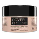 CoverUp MakeUp Fondotinta ad Effetto AntiAge Water Resistant | Arricchito con Acido Ialuronico Emollienti Naturali | 50ml