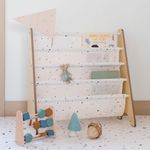 Libreria-Frontale-per-Bambini-Terrazzo-Crema