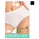Golden Lady slip Midi in cotone organico Nero Taglia 3m