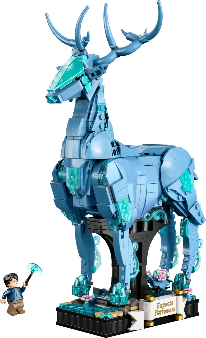 LEGO-Harry-Potter-76414-Expecto-Patronum-Set-2-in-1-con-Figure-Animali-Cervo-e-Lupo-Regali-per-Adolescenti