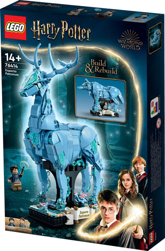 LEGO-Harry-Potter-76414-Expecto-Patronum-Set-2-in-1-con-Figure-Animali-Cervo-e-Lupo-Regali-per-Adolescenti