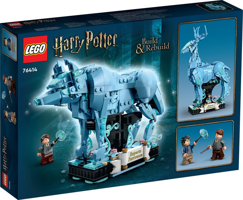 LEGO-Harry-Potter-76414-Expecto-Patronum-Set-2-in-1-con-Figure-Animali-Cervo-e-Lupo-Regali-per-Adolescenti