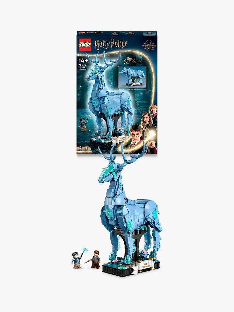 LEGO-Harry-Potter-76414-Expecto-Patronum-Set-2-in-1-con-Figure-Animali-Cervo-e-Lupo-Regali-per-Adolescenti