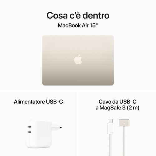 Apple-MacBook-Air-15--con-chip-M3---Potente-e-Portatile