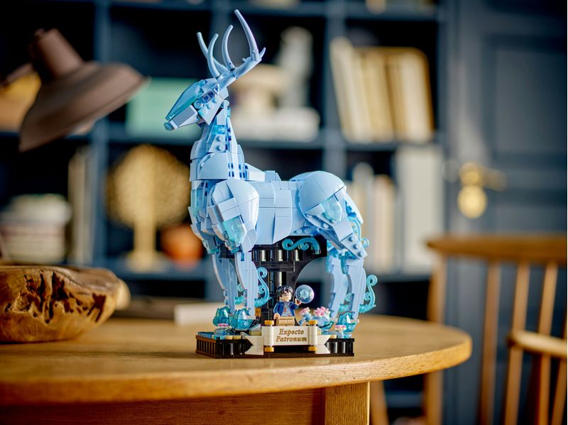 LEGO-Harry-Potter-76414-Expecto-Patronum-Set-2-in-1-con-Figure-Animali-Cervo-e-Lupo-Regali-per-Adolescenti