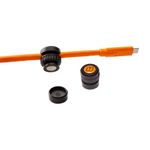 Tether Tools TetherGuard Cable Support 2er Pack Universale Supporto per cavo Nero, Arancione 2 pz