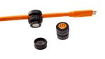 Tether-Tools-TetherGuard-Cable-Support-2er-Pack-Universale-Supporto-per-cavo-Nero-Arancione-2-pz