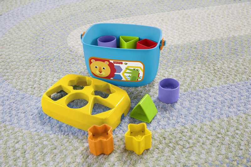 Fisher-Price-Blocchi-Assortiti-Giocattolo-Impilabile-per-Bambini-6--Mesi