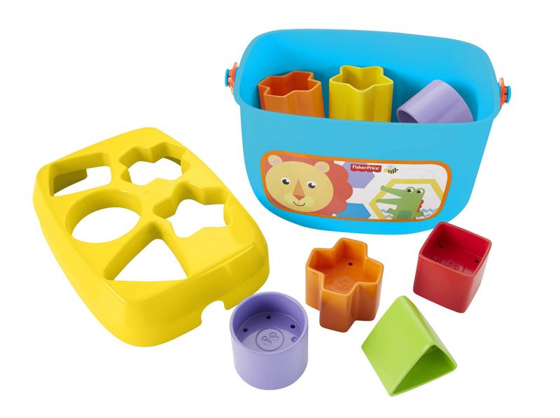 Fisher-Price-Blocchi-Assortiti-Giocattolo-Impilabile-per-Bambini-6--Mesi