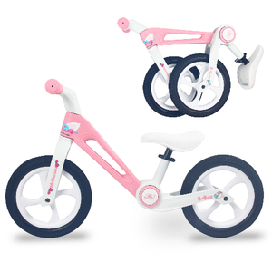 WeLLIFE |My Unicorn Bicicletta Senza Pedali per Bambini 2-5 Anni| Balance Bike a Spinta per Bambino |B