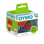 DYMO 2133399 etichetta autoadesiva Rettangolo con angoli arrotondati Rimovibile Rosso 220 pz