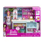 Barbie-Pasticceria---Playset-con-Bambola-e-Postazione-da-Pasticceria---Bambola-da-30-cm---Oltre-20-Accessori-per-Dolci---Regalo-per-Bambini-da-3--Anni