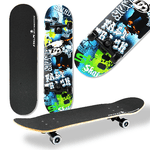 WeLLIFE Skateboard Completo per Principianti, Skateboard Bambini, Giovani e Adulti