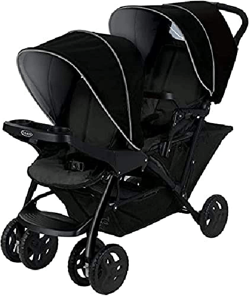 Graco-Passeggino-Fratellare-a-Tandem-STADIUM-DUO-BLACK-GREY