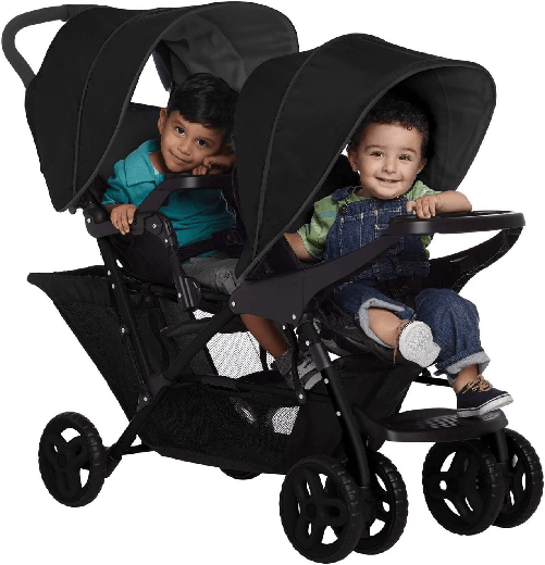 Graco-Passeggino-Fratellare-a-Tandem-STADIUM-DUO-BLACK-GREY