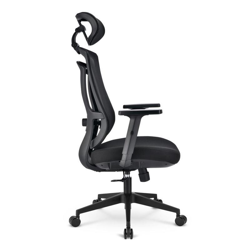 Sharkoon-Sedia-Office-Fabric-Seat-Base--3D-Armrest--Headrest-Max-Weight-Capacity-100Kg